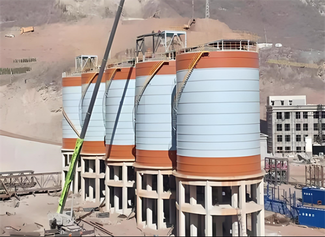 嵩县高架钢板仓